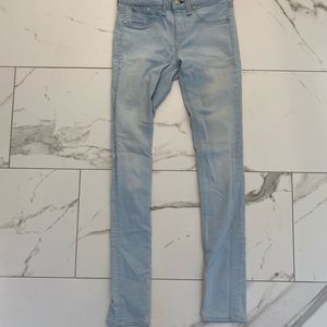 Rag & Bone skinny jeans in Ashling Light Wash